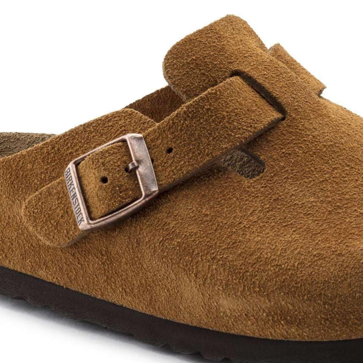 Birkenstock Boston Soft Footbed Narrow 'Mink'