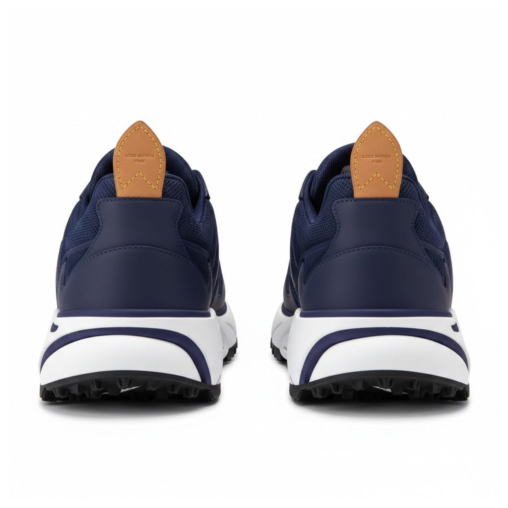 Louis Vuitton Tatic Knit Sneaker Navy Blue