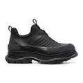 Alexander Mcqueen Moto Tread Slick Sneakers Black